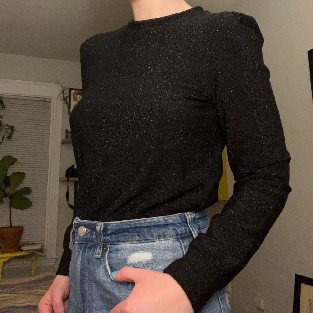 Sparkly long sleeve